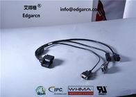 Kabel Gaming Wire Harness Panjang 100mm - 200mm Ul Tercantum Dalam Warna Hitam